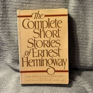 The Complete Short Stories of Ernest Hemingway, The Finca Vigia Edition